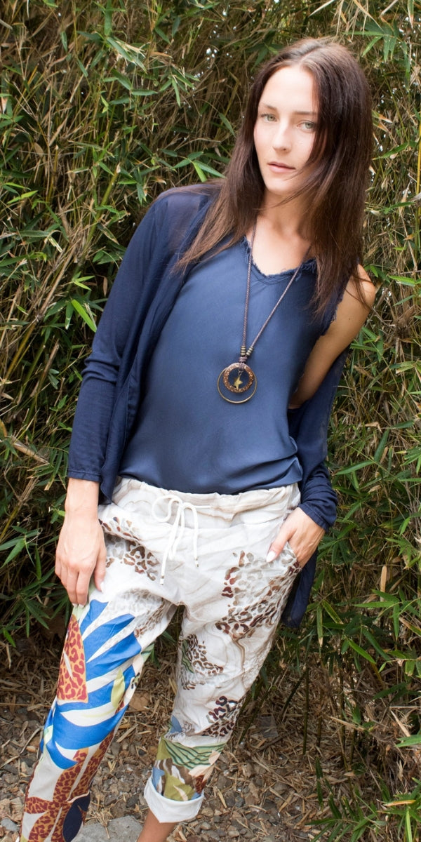 Geniviv Leopard Geode Pant