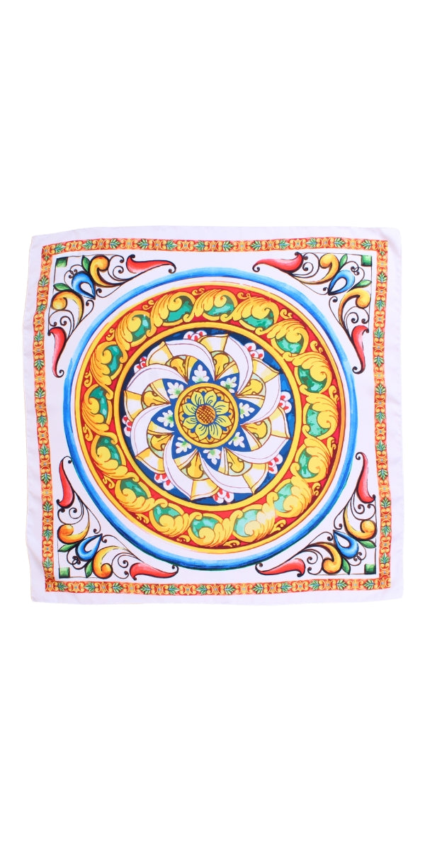 Deruta Geometrico Scarf