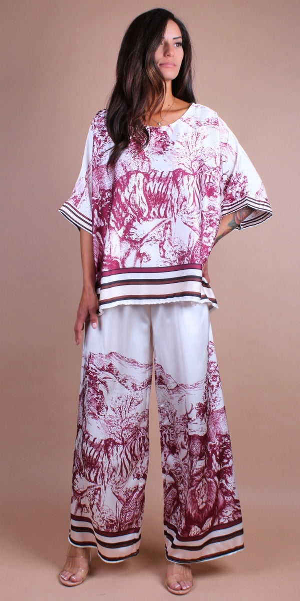 Mara Satin Pant