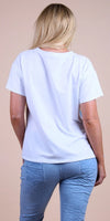 Foulard Cotton Top with Birds