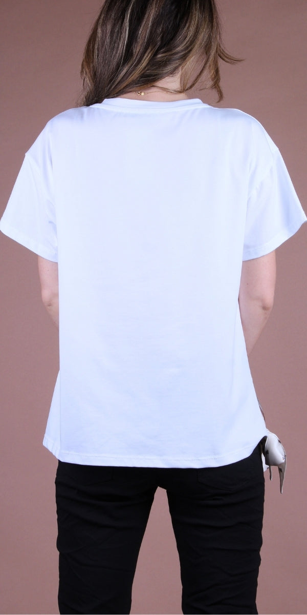 Foulard Cotton Top with Carousel