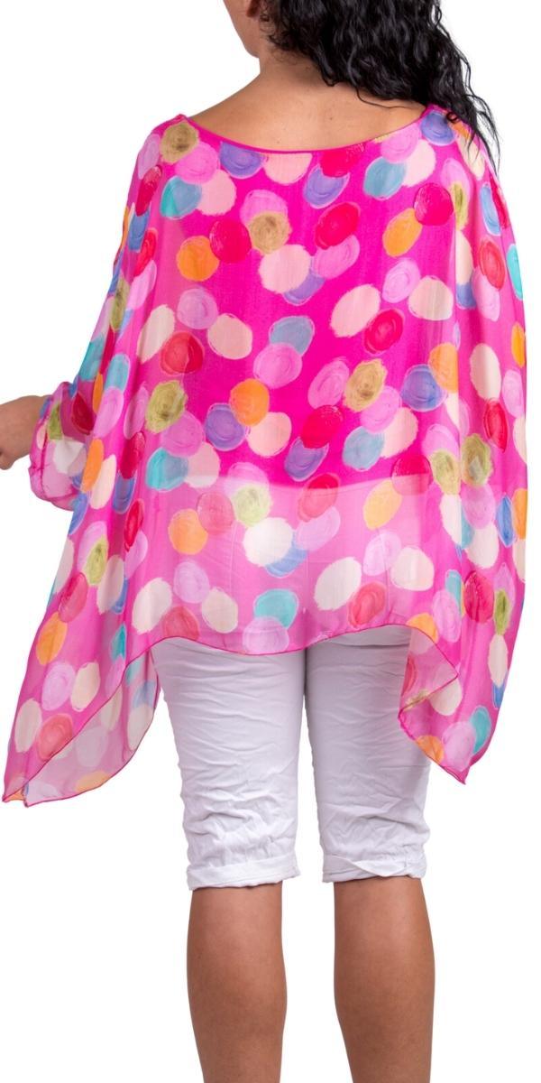 Aria Pittore Kaftan - Gigi Moda - Made in Italy # dot print, gigi moda, kaftan, made in italy, resort, resort wear, silk, viscose