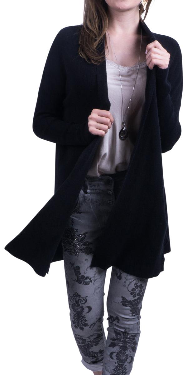 Marta Knit Cardigan - Gigi Moda - Made in Italy # Cardigan, coats, comforatable fit, Gigi Moda, Jacket, Jackets, Knit, Knit Cardigan, made in italy, shop gigi moda, womans clothing