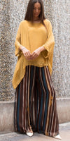Jasmin Rigata Slit Pant