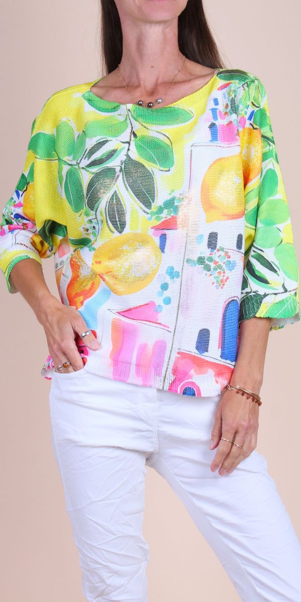 Citron Batwing Sweater