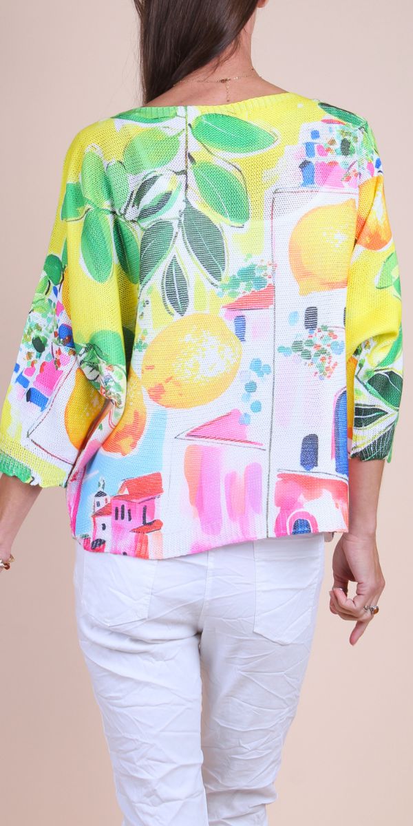 Citron Batwing Sweater