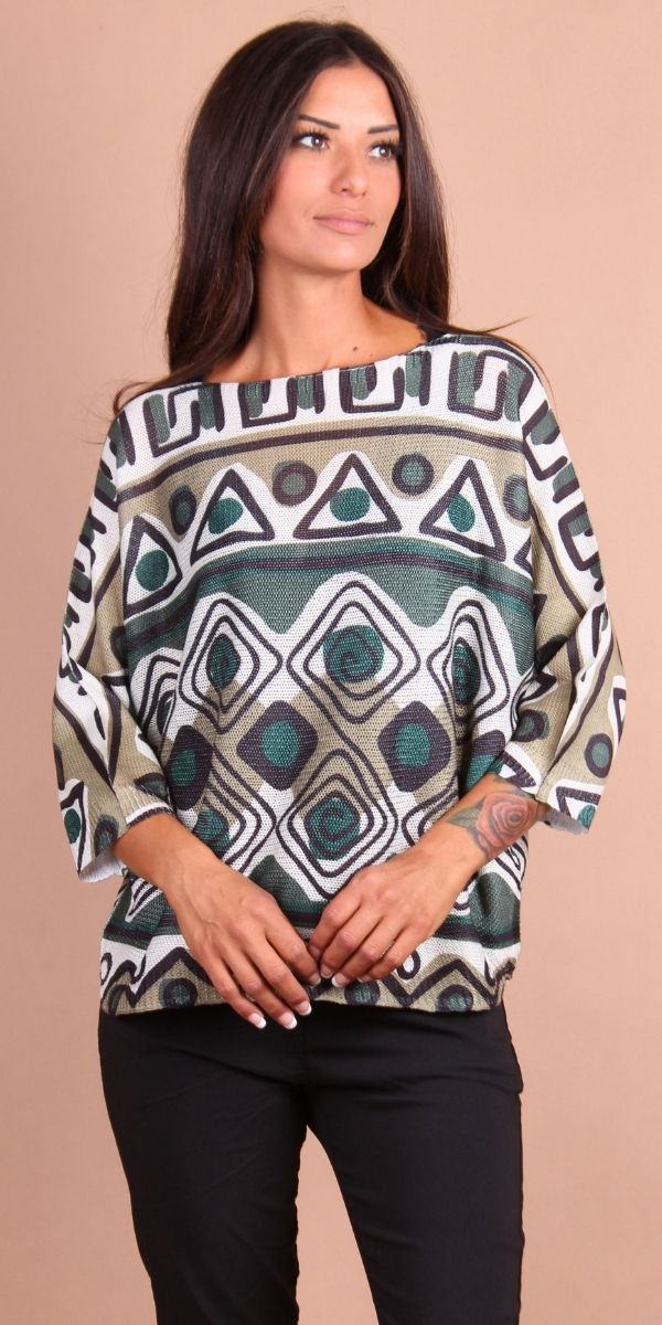 Tribale Batwing Sweater