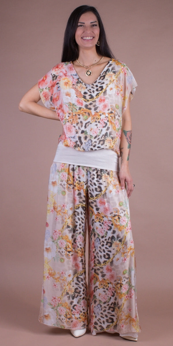 Jasmin Estrosa Slit Pant