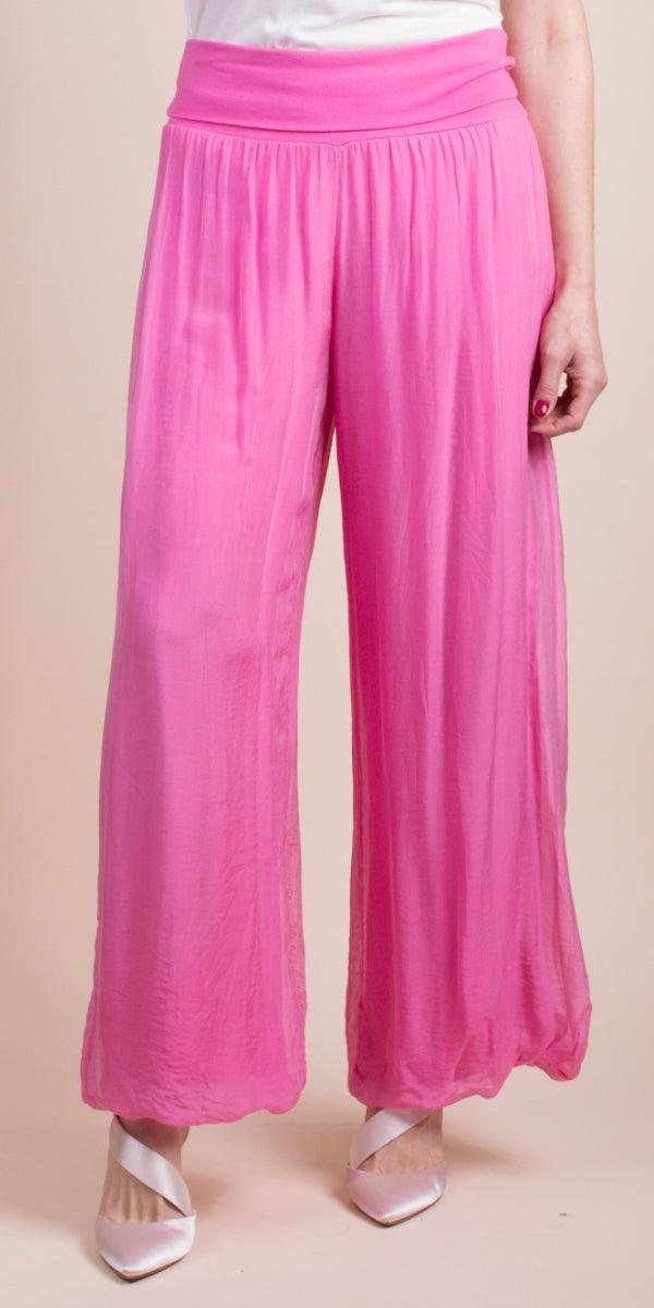 Aspen Pant - Gigi Moda - Made in Italy # 9992, Balloon Hem, balloon pants, feminine, flowy, Gigi Moda, Made in Italy, palazzo, resort, resort wear, spring, summer, woman, women clothes