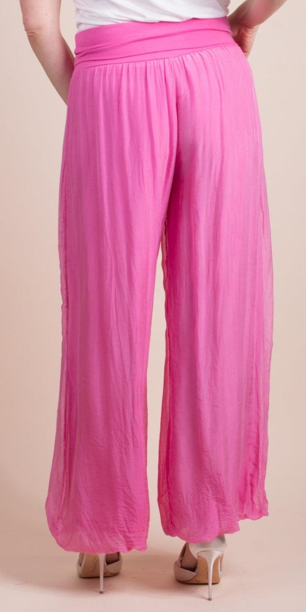 Aspen Pant - Gigi Moda - Made in Italy # 9992, Balloon Hem, balloon pants, feminine, flowy, Gigi Moda, Made in Italy, palazzo, resort, resort wear, spring, summer, woman, women clothes