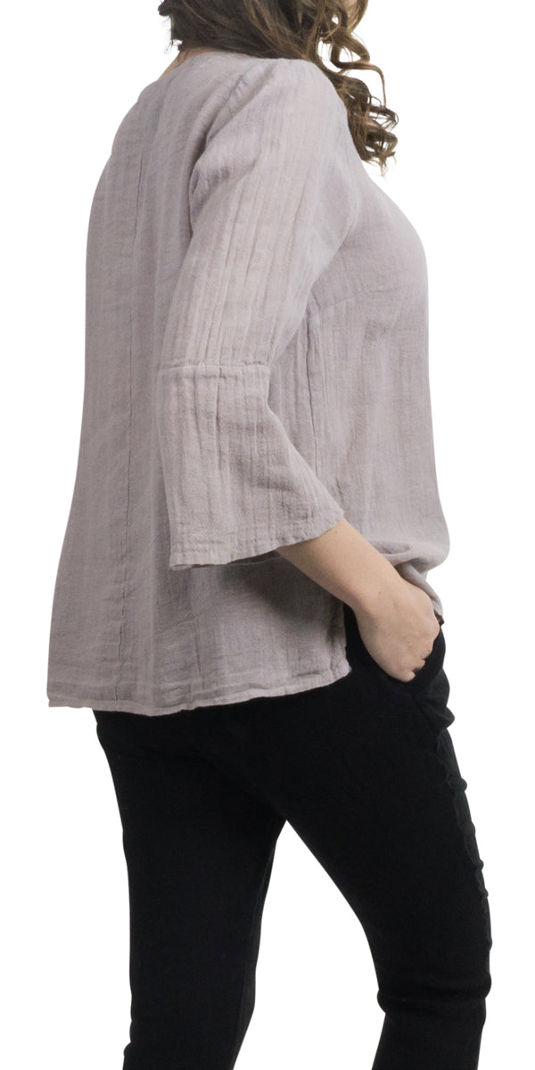 Gianni Linen Top