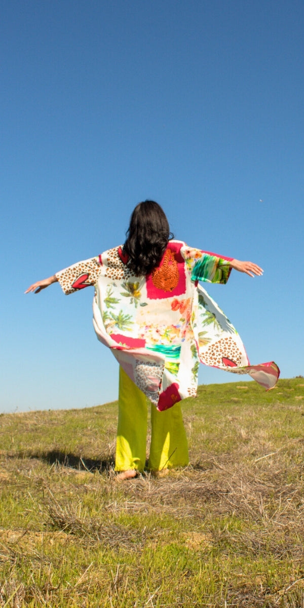 Ribelle Duster - Gigi Moda - Made in Italy # Cardigan, duster, Gigi Moda, Jacket, Made in Italy, maxi cardigan, maxretail, OS, Pockets, Safari, side slit