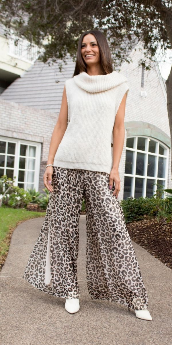 Jasmin Ghepardi Slit Pant