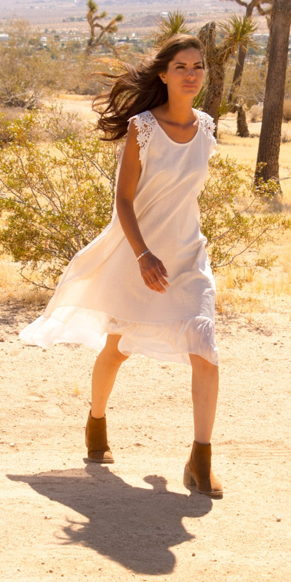 Fresco Linen Dress