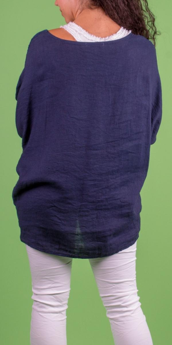 Calandra Linen Kaftan - Gigi Moda - Made in Italy # Blouse, cotton, fish net, Gigi Moda, gigi moda. made in italy, italian top, K9203, kaftan, linen, Made in Italy, OS, resort, resort wear, Top, washable