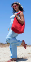 Suede Boho Tote