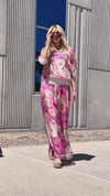 Jasmin Bloom Slit Pant
