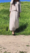 Primavera Linen Skirt