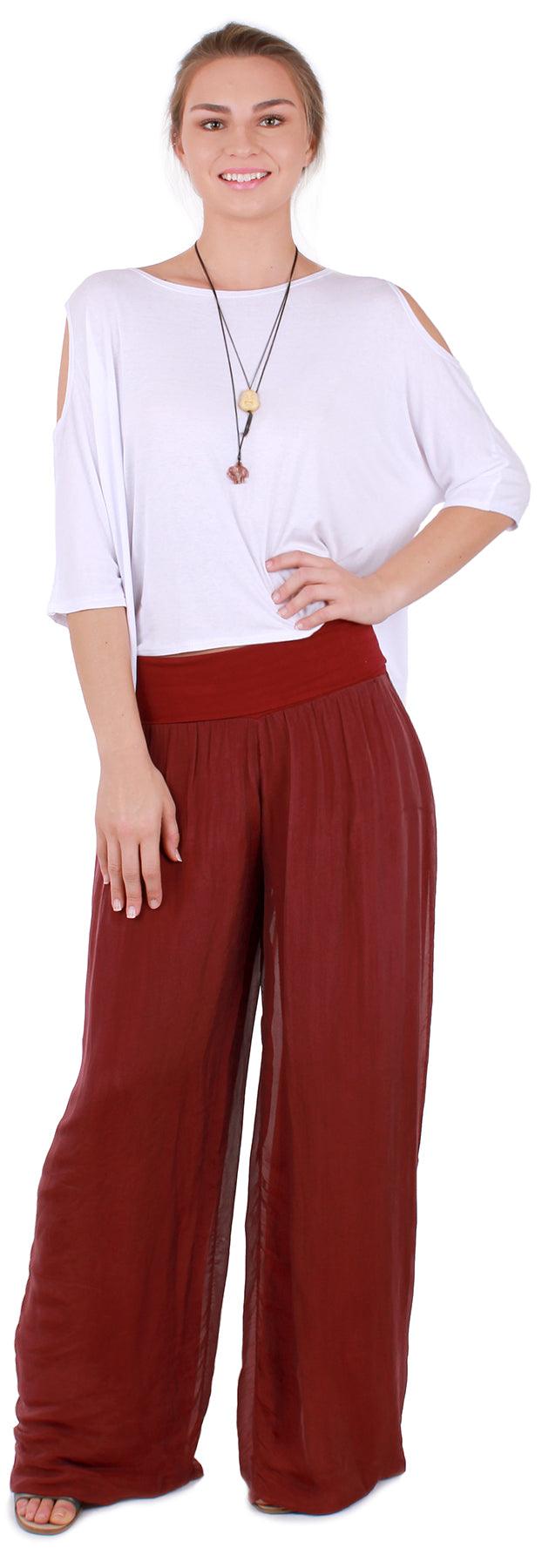 Aspen Pant - Gigi Moda - Made in Italy # 9992, Balloon Hem, balloon pants, feminine, flowy, Gigi Moda, Made in Italy, palazzo, resort, resort wear, spring, summer, woman, women clothes