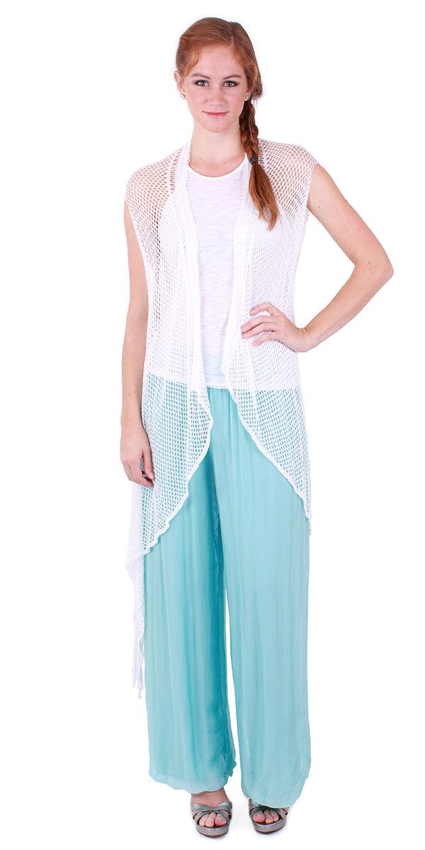 Aspen Pant - Gigi Moda - Made in Italy # 9992, Balloon Hem, balloon pants, feminine, flowy, Gigi Moda, Made in Italy, palazzo, resort, resort wear, spring, summer, woman, women clothes