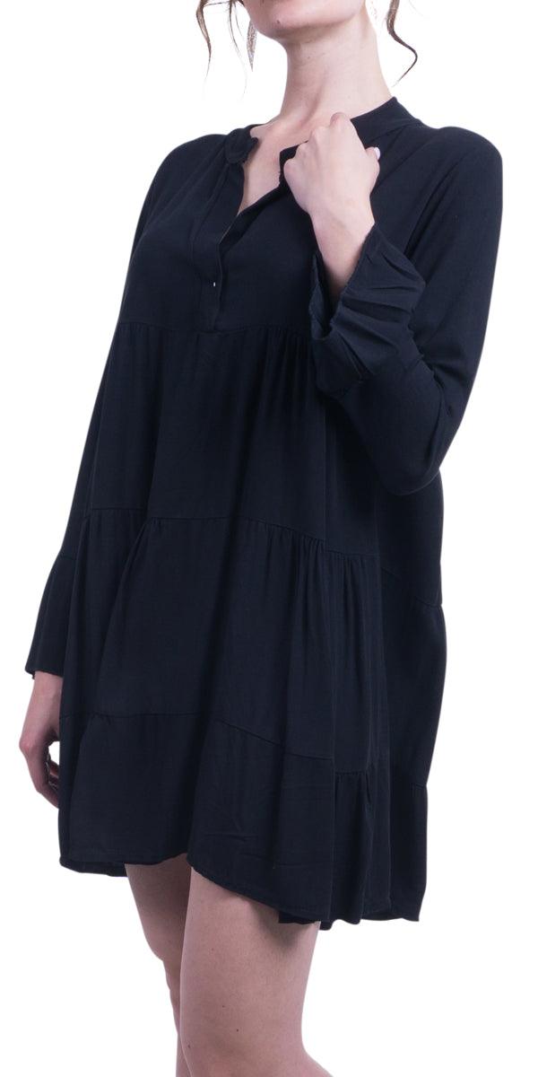 Romina Dress - Gigi Moda - Made in Italy # Bell sleeve, Cotton, Dress, Gigi Moda, Made in Italy, OS