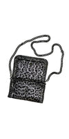 The Mini Leopard Fiona - Shop Gigi Moda - Made in Italy # Chains, genuine leather, Gigi Moda, Handbag, Leopard Print, Made in Italy, Purse