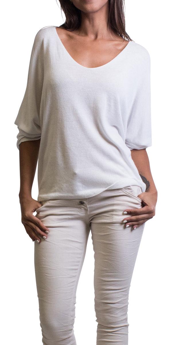 Petunia Sweater - Gigi Moda - Made in Italy # 1804, 1804S, Acrylic, Blouse, fall, free shipping, Gigi Moda, Kaftan, knit, knit blouse, Knit Kaftan, Made in Italy, Modal, winter