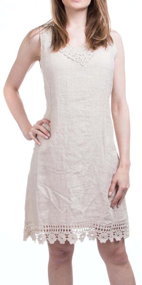 Lolly Dress - Gigi Moda - Made in Italy # 100% Linen, Dress, Gigi Moda, Made in Italy, OS