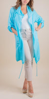Lavinia Linen Cardigan - Shop Gigi Moda - Made in Italy # 100% Linen, Cardigan, Gigi Moda, hand wash, Jacket, Linen, Linen jacket, Made in Italy, one size, OS, washable