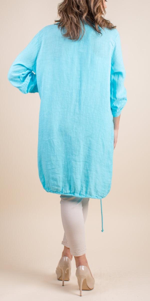 Lavinia Linen Cardigan: Elevate Your Style with Gigi Moda