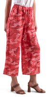 Giulana Camo Capri Pants - Shop Gigi Moda - Made in Italy # 100% Linen, Capri, free shipping, Gigi Moda, linen pants, Made in Italy, OS, Pants, resort, resort wear