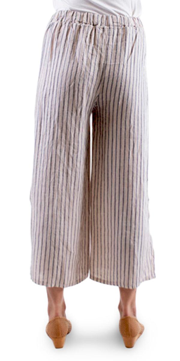 NWT Il Gulfo Striped Capri Rayon Pants store