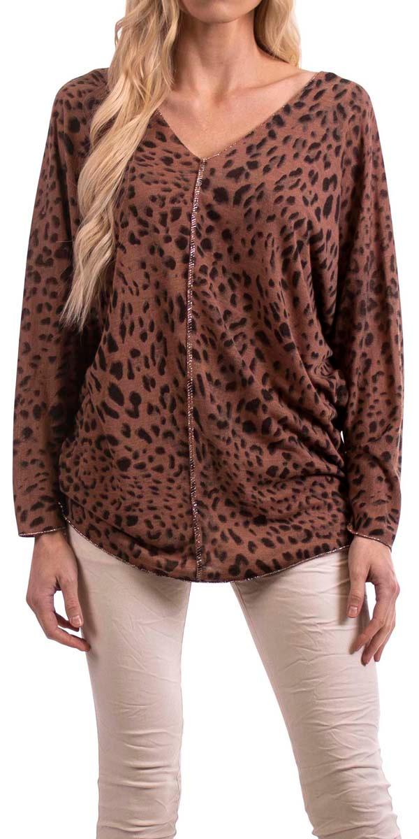 Cammie Leopard Sweater