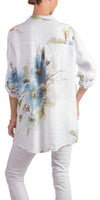 Lidia Floral Linen Shirt