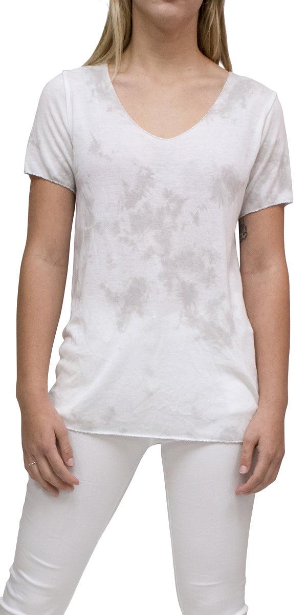 Apuma Tie Dye Top - Gigi Moda - Made in Italy # free shipping, Gigi Moda, italian top, Made in Italy, OS, resort wear, short sleeve, summer, Tie Dye, Top, washable