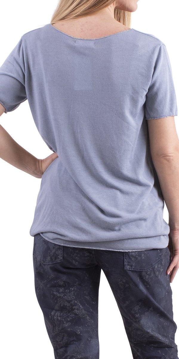 Apuma Rock & Roll Top - Gigi Moda - Made in Italy # casual, casual top, one size, Rock, rock and roll, summer, T Shirt, Top, viscose