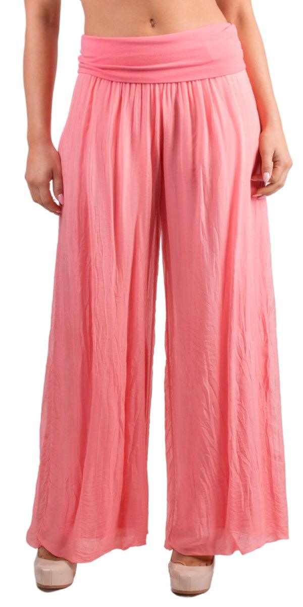Aspen Pant - Gigi Moda - Made in Italy # 9992, Balloon Hem, balloon pants, feminine, flowy, Gigi Moda, Made in Italy, palazzo, resort, resort wear, spring, summer, woman, women clothes