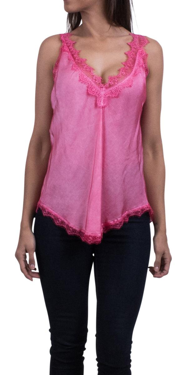 Demi Cami - Gigi Moda - Made in Italy # Blouse, Cami, DEEP V-NECK, free shipping, Gigi Moda, italian top, Made in Italy, OS, resort, resort wear, Top