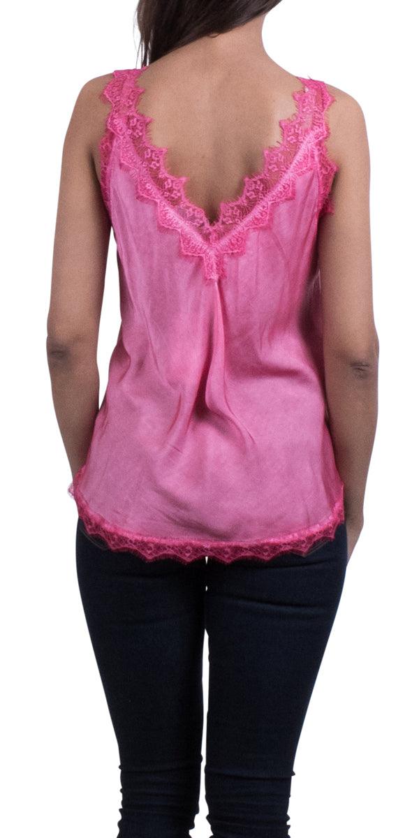 Demi Cami - Gigi Moda - Made in Italy # Blouse, Cami, DEEP V-NECK, free shipping, Gigi Moda, italian top, Made in Italy, OS, resort, resort wear, Top