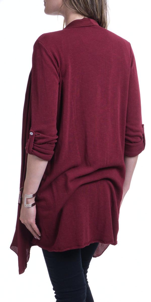 Gabriella Cardigan - Gigi Moda - Made in Italy # 100% Silk, boutique, california, Cardigan, Drape, gigi moda, italian, Jacket, Made in Italy, open, OS, shop gigi moda, shop online, Silk, womens fashion