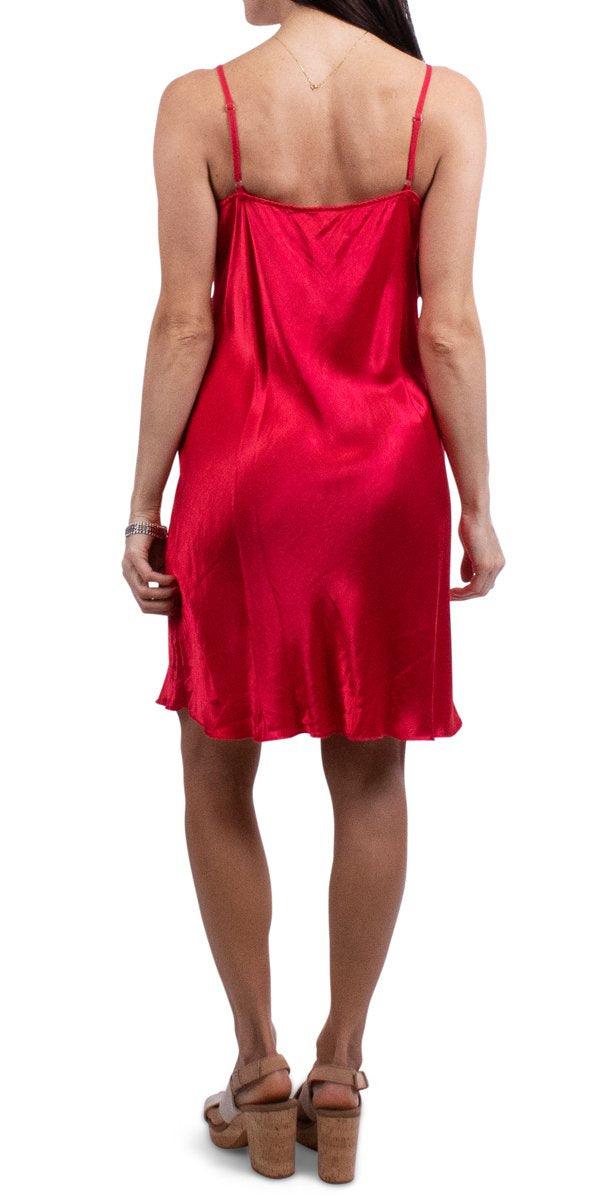 Madonna Satin Dress - Gigi Moda - Made in Italy # 21541, Adjustable, adjustable straps, black, classic, classy, cream, Date Night, Dress, gigi moda, made in italy, one size, Satin, small, Spaghetti, spring, Strap, Straps, summer, underneath, viscose, white