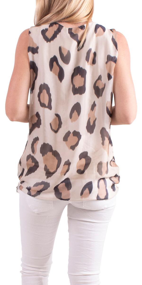 Isola Silk Tank - Gigi Moda - Made in Italy # 