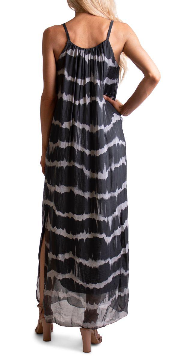 Venus Tie Dye Silk Dress - Gigi Moda - Made in Italy # 100% Silk, Dress, Made in Italy, resort wear, Silk, Sleeveless, spring, summer