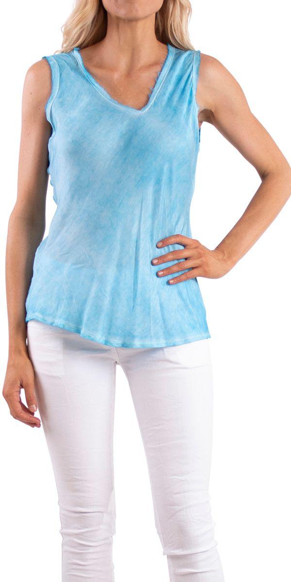 Maglietta Tank - Gigi Moda - Made in Italy # Gigi Moda, hand wash, italian top, Made in Italy, OS, Silk, tank, Top, washable