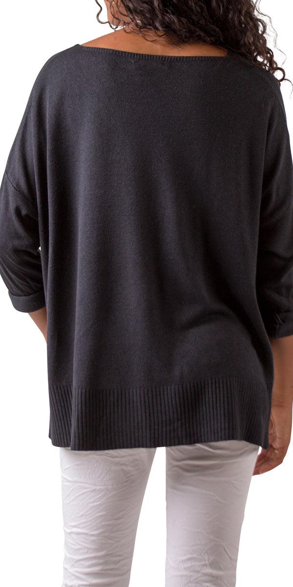 Oro Knit Sweater - Gigi Moda - Made in Italy # Gigi Moda, Gold, knit blouse, knit sweater, Long Sleeve, Made in Italy, sweater, top