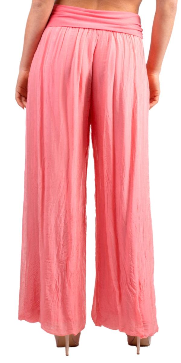 Aspen Pant - Gigi Moda - Made in Italy # 9992, Balloon Hem, balloon pants, feminine, flowy, Gigi Moda, Made in Italy, palazzo, resort, resort wear, spring, summer, woman, women clothes