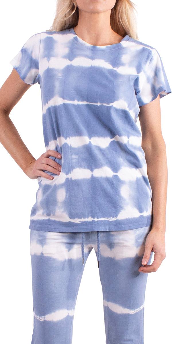 Breanna T-Shirt - Shop Gigi Moda - Made in Italy # comfortable, comfortable fit, comfy, Made in Italy, matching set, set, T Shirt, TEE, tee shirt, Tie Dye