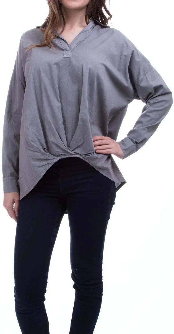 Zelya Blouse - Gigi Moda - Made in Italy # Blouse, Cotton, Gigi Moda, italian top, Made in Italy, OS, Top