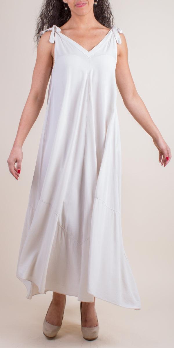 Da Amico Maxi Dress - Gigi Moda - Made in Italy # dress, Gigi Moda, Made in Italy, Maxi, Maxi Dress, maxi length, Sleeveless, V Neck