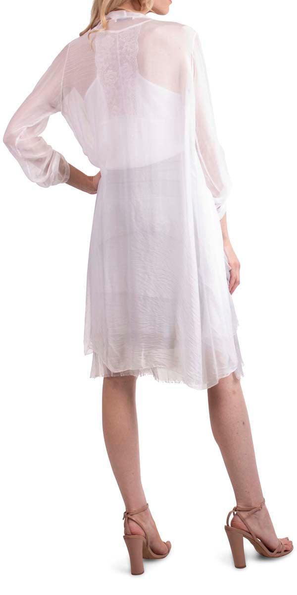 Portici Silk Cardigan: Elevate Your Style with Gigi Moda
